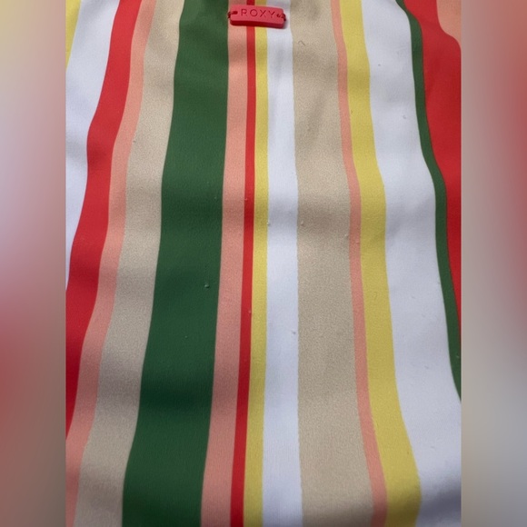 Roxy Girls' Colorful Party Long Sleeve Onesie Swimsuit XL - Picture 9 of 11